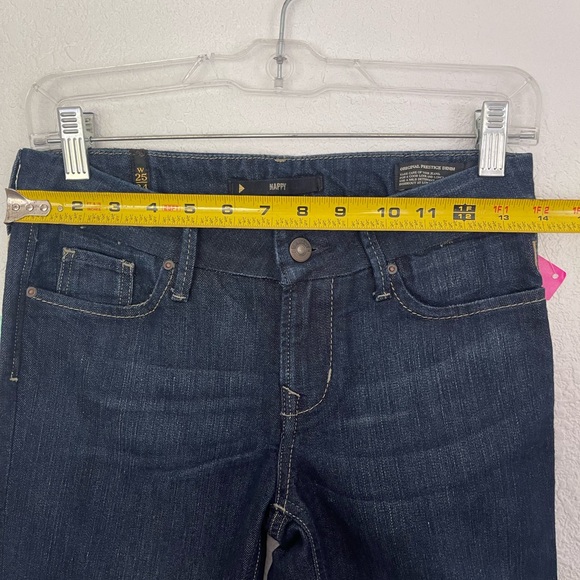 Meltin Pot Dark Blue Flare Jeans - Picture 5 of 10